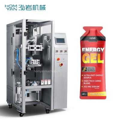 China Irregular Shape Food Drinks Energy Gel Packing Machine Refresh Packaging Machine for sale