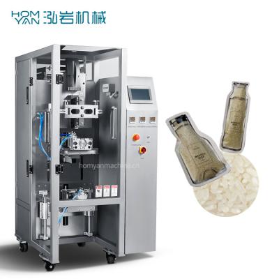 China Food Irregular Shape Bag Granule Grain Rice Pouch Sachet Filling Packing Machine for sale