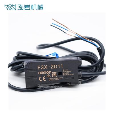 China E3X-ZD11 Omron Color Code Fiber Optic Sensor Routing for sale