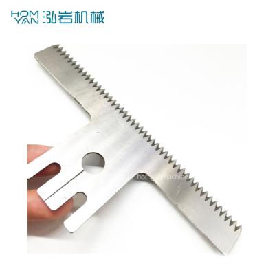 China . High Speed ​​Cutter Sachet Packaging Machine Straight Soft Edge Serrated Cutting Knife for Packing, Serrated Knife and Serrated Cutter for sale