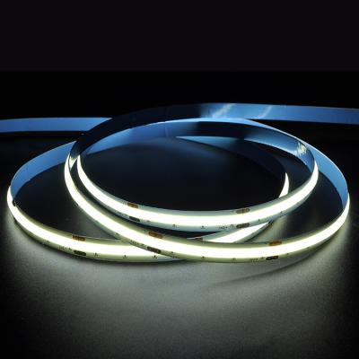 China Custom design 180 degreee LANDSCAPE logo spotless lexible COB LED strips light warm white light for sale