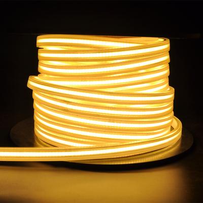 China Hot sales LANDSCAPE LED lighting new trend 12W 180 degreee 220V yellow white decorative led strip light set for sale