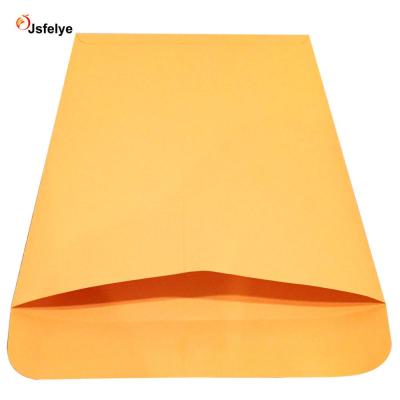 China Yellow business kraft paper malina personalized self seal envelope for sale