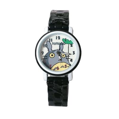 China New Cartoon Totoro Popular Japanese Children's Watch Waterproof Luxury Fashion Ceramic Watch Strap Black for sale