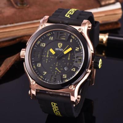 China Cheap Mens Sports Car Watch Man Sports Watches Black Alloy Case Dress Luxury Popular Fashion Waterproof OEM for sale