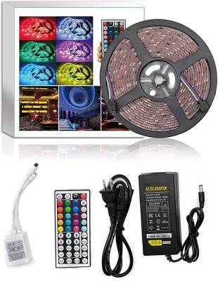 China Hotel hotel decor light led strip kit 12V 30leds 5m/roll SMD 2835 TV backlights TV led back light strip with remote control and wifi for sale