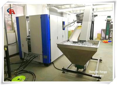 China máquina de sopro do animal de estimação do quadrado 380v, máquina moldando plástica do sopro da garrafa dos cosméticos à venda