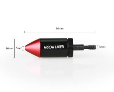 China Tactical Arrow Laser Hole Sight Laser Hole Sight Collimator Red Laser CL20-0037 for sale