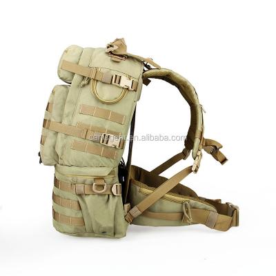 China tactical & 2017 hot sale large capacity lattice sports military/outdoor/day backpack/hunting backpack tactical mountain backpack for sale