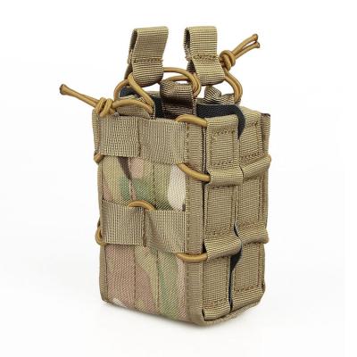 China Canis Latrans Molle Double Mag Cordura Military Tactical Pocket Military Activities Paintball Airsoft Gear Bags for sale