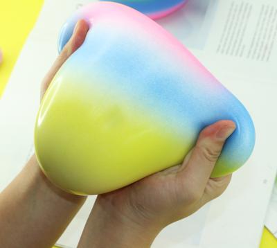 China Soft Toy Colorful Flour Ball Eva Toy Squeeze Squeeze Paint Toy for sale