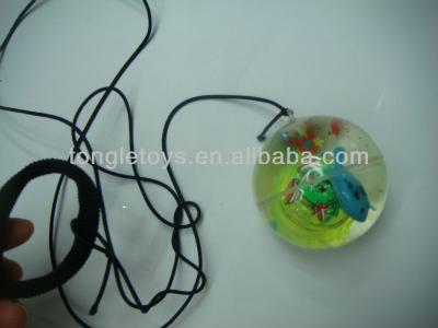 China Toy YOYO Glitter Promotional Bouncing Ball, Hi Bouncing Ball (led+fish+star) for sale