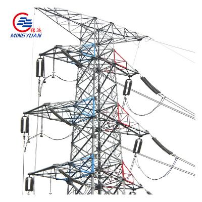 China torre angular galvanizada los 60m Q235B del ángulo de Q355B de la torre de la torre eléctrica de acero de acero de la transmisión en venta