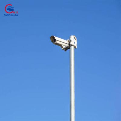 Chine Courrier galvanisé de l'immersion chaude 4M 6M Security Camera Light de Polonais d'acier de télévision en circuit fermé à vendre