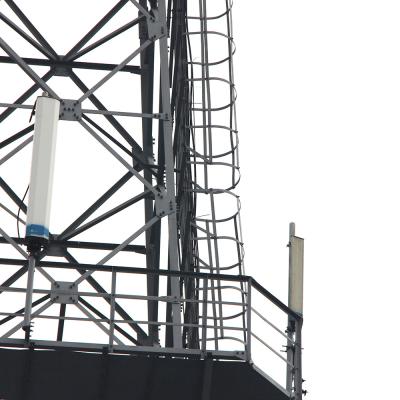 China 4 Legs Lattice Steel Tower Self Supporting Steel Wireless Telecommunications en venta