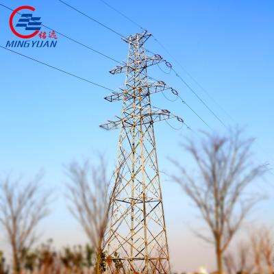 China Selbsttragendes Energie-elektrisches Gitter-Stahlturm-Fernleitung Polen vier mit Beinen versehene drei mit Beinen versehene Winkel-Türme zu verkaufen