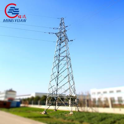 China 750kv Electric Transmission Tower Tubular Steel Te koop