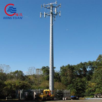 China 30m Self Standing Tower Galvanized Telecom Antenna Mast Te koop