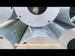 a572 ss400 monopole telecommunications tower polygonal internet signal