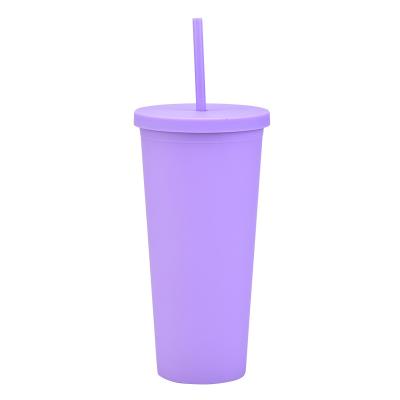 China Popular Customized professional various hot drinking water cups casual cup plastic portable water bottle for sale