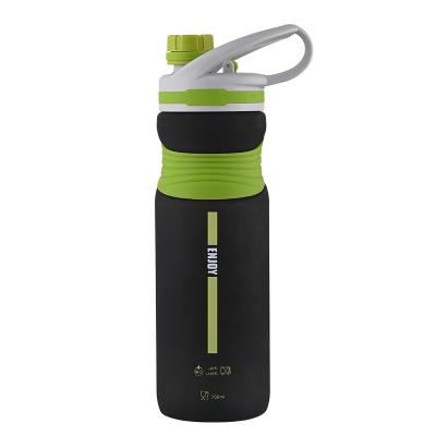 China Straw Factory direct sales travel custom print plastic outdoors sports drinking water bottle for sale