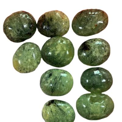 China China Newcomers Wholesale High Quality Natural Prehnite Palms Healing Crystal Palm Stone for sale