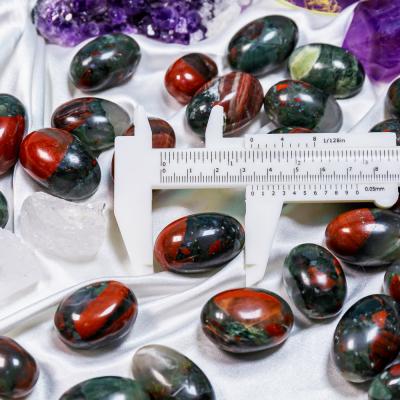 China Wholesale Natural African Bloodstone Tumbled Crystals Healing Stones From Europe Tumbled Stones For Decoration for sale