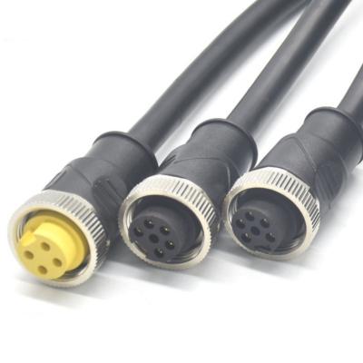 China Waterproof Sensors Power Connector IP67 Plug 2P 3P 4P 5P 6P 2+PE 3+PE 4+PE 5+PE 7/8 Automotive Circular Connector Cable for sale