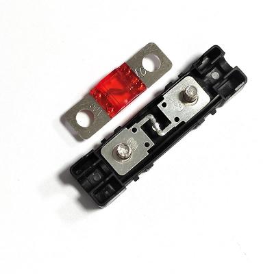 China 1A Auto Fuse Box Automotive Fuse Tap 1 Way ANS Fork Bolt Fuse Holder for sale