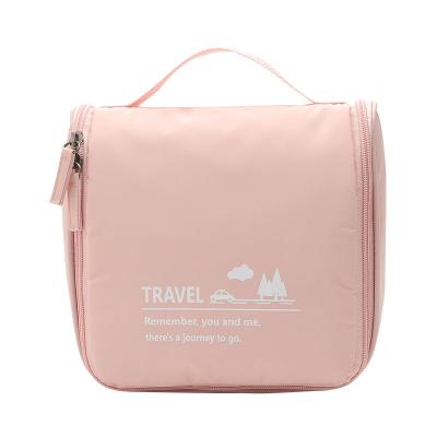 China Portable Durable Custom Logo Good Quality Travel Hanging Large Capacity Toiletry Bag For Makeup for sale