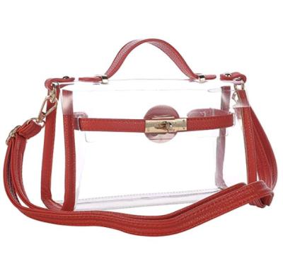 China High Quality Best Price Waterproof PVC Adjustable Leather Cross - Body PVC Messenger Bag for sale