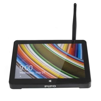 China PiPO Factory 8.9 Inch TV Box ROM TV Tuner Box Win 10 Touch Screen Windows TV Box With Display for sale