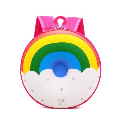 China Latest Donut Waterproof School Bags Fashion Tender Backpacks Baby Cartoon Backpack For Kindergarten for sale