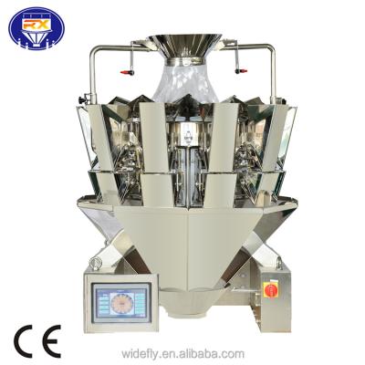 China High Accuracy CLOTHING Food Candy Sticky Sugar Weighing Multihead Weigher Machine for sale