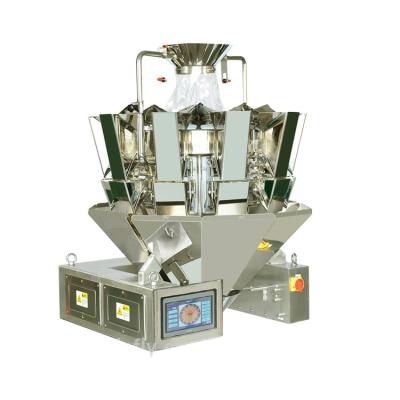 China 10 Head 1.6L Chemical High Accuracy Filling Wrapper And Weighing Multihead Weigher For Bags, Granule, Powder Packing Line for sale