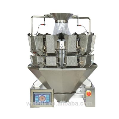 China High ranking chemical full automatic accuray powder detergent weighing multihead 10 head weigher for sale for sale