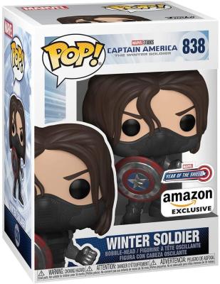 China Cartoon Toy Funko Noise 838 # WINTER SOLDIER Vinyl Action Figures Doll Collection Model Toys For Kid for sale