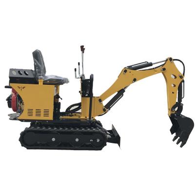 China Chinese Mini Hydraulic Excavator Machine Small Crawler Digger 1 Ton Mini Excavator For Sale for sale