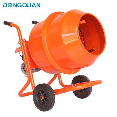 China Building Material Shops Portable Electric 160L Mini Concrete Mixer For Home And Construction Garden for sale