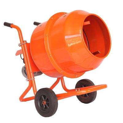 China Stores Building Material Stores Portable Electric Concrete Mixer Wheelbarrow Machine Cement Mixing Mortar for sale