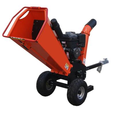 China Farm CE Approved 15hp Atv Wood Chipper Crusheer Gas Powered Portable Wood Chipper Shredder for sale