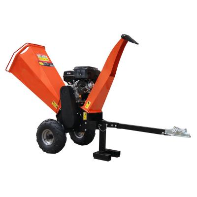 China Farm Chipper Wood Shredder With 15hp Gasoline Engine.wood wood chipper machinery for sale for sale