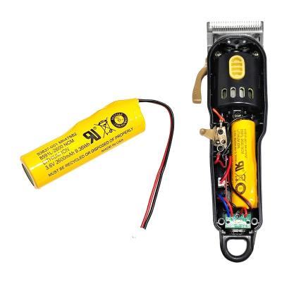 China DIY spare parts accessories aluminum battery suitable for wahl all trimmer 2600 mAh 3.6V 005 for sale