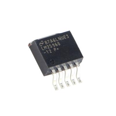 China LM2596SX-5.0NOPB original standard IC Chip Electronic Components 4.5V to 40V, low component count 3A buck regulator for sale