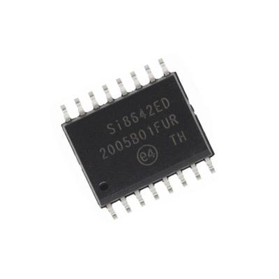 China Si8640BB-AS SOIC-16W Si8642ET-AS standard original genuine digital isolators in stock for sale