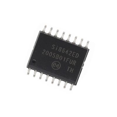 China Si8640BB-AS1 standard hot selling digital isolators SOIC-16W Si8642ED-AS2 with low price for sale