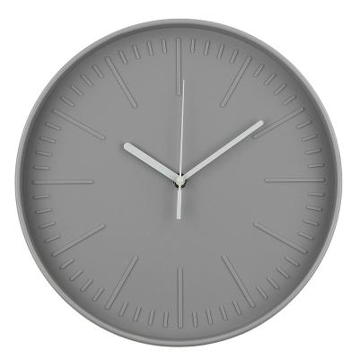 China Modern Creative 3d Art Minimalist Plastic Clock Design Wall Decor Clock Home Decor Living Room Clock 12 Inch Modern Wall Clock Child Gift for sale