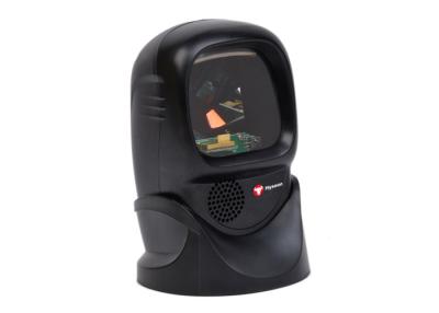 China Automatic Omnidirectional Laser Barcode Scanner Handfree Table Dual Color for sale