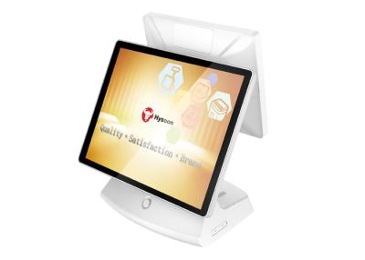 China 12V 5A Low Power Consumption 2 Touch Screen Pos System Built-In Intel HD Graphics for sale