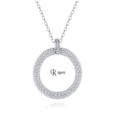 China 2023 product FASHIONABLE Zircon light rhyme bead pendant dropshipping necklace for women for sale